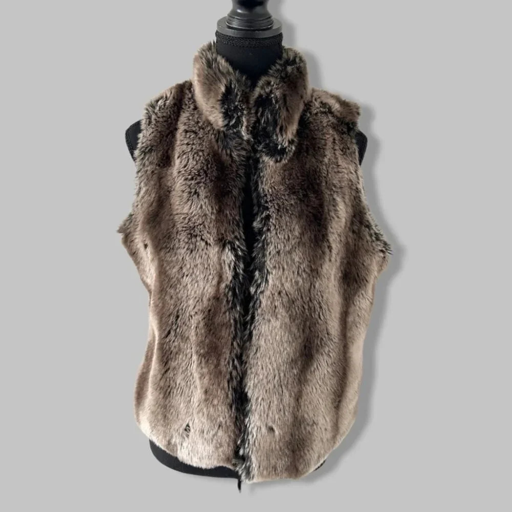 Parkhurst Outdoor Edition Faux Fur Vest  Made in Canada